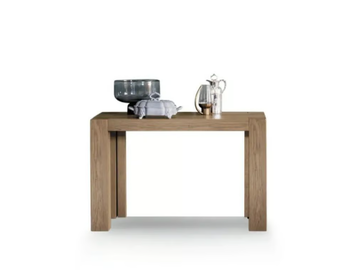 BROOKLYN - Extending rectangular solid wood console table by Devina Nais - view 2